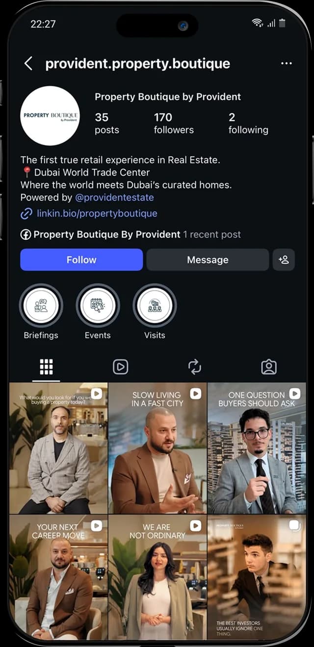 @provident.property.boutique Instagram page